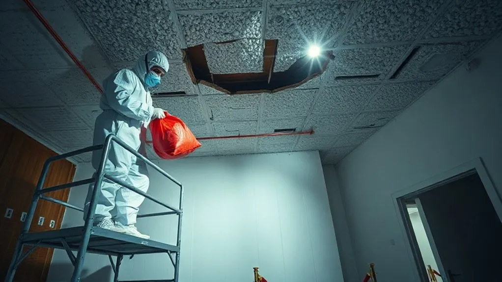 Asbestos Ceiling Removal in Lee — HSE-licensed specialists
