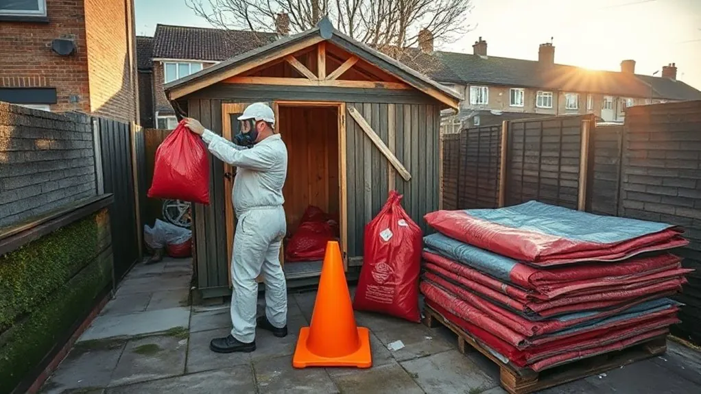 Garage & Shed Roof Removal in Lee — HSE-licensed specialists