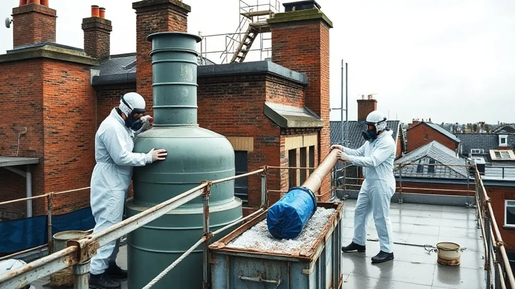 Water Tank & Flue Removal in Lee — HSE-licensed specialists
